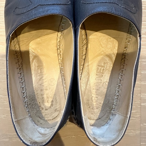 Chanel CC Leather Espadrilles - Picture 5 of 6
